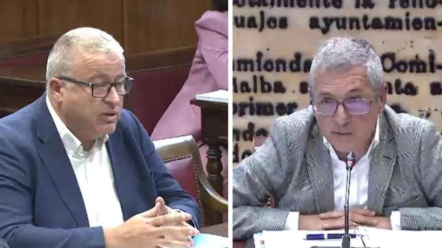 Cara a cara entre Bernabé y Morán en el Senado por la bahía de Portmán