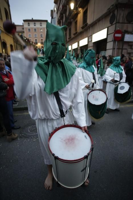 Procesión del Jesús Cautivo en la Semana Santa de Avilés