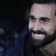 Arbeloa, sonriente en el último partido del Madrid