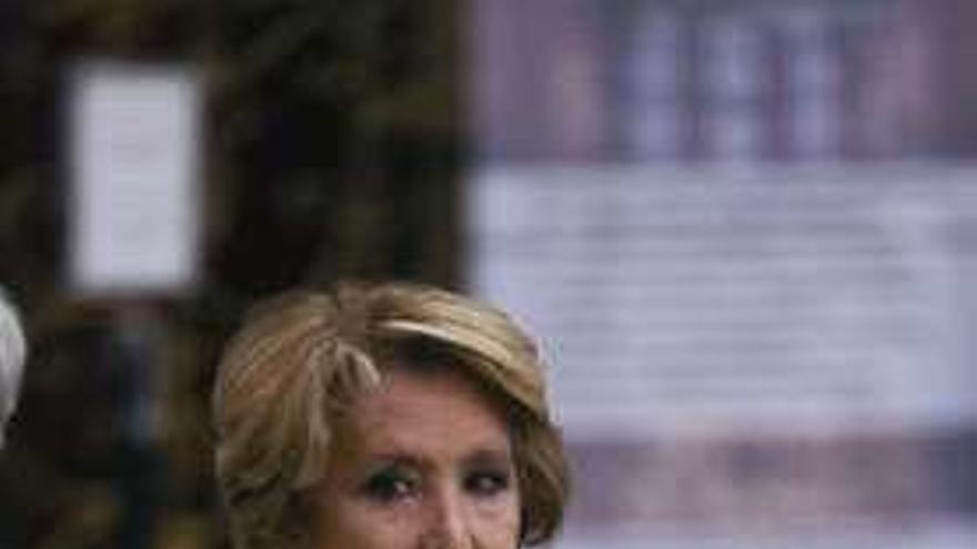 Esperanza Aguirre.