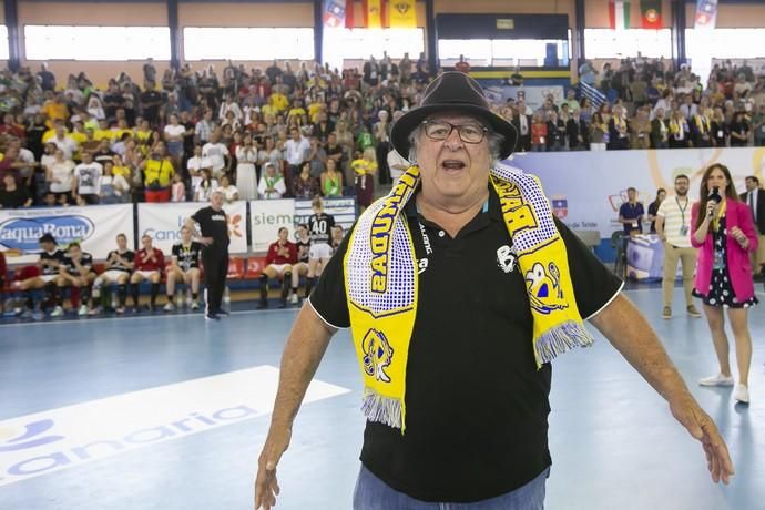 12.05.19. Telde, Gran Canaria. Balonmano femenino temporada 2018-19. Rocasa Gran Canaria-Pogon Szczcin. Final EHF Challenge Cup. Pabellón Rita Hernández . Foto Quique Curbelo  | 12/05/2019 | Fotógrafo: Quique Curbelo