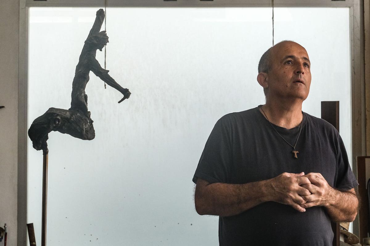 El taller de Chano Navarro, en imágenes