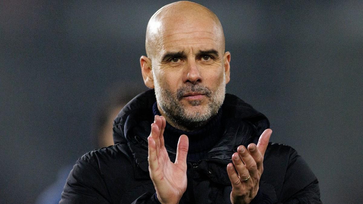 Pep Guardiola, entrenador del Manchester City
