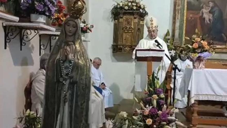 VÍDEO | Fradellos acompaña a la virgen de Fátima en romería