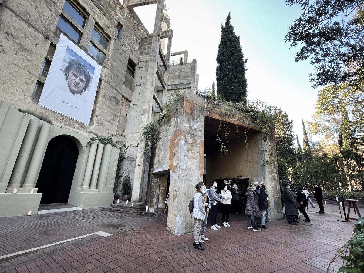 Abre las puertas el homenaje a Ricardo Bofill en su estudio La Fábrica-Ricardo Bofill Taller de Arquitectura, en Sant Just Desvern (Barcelona).