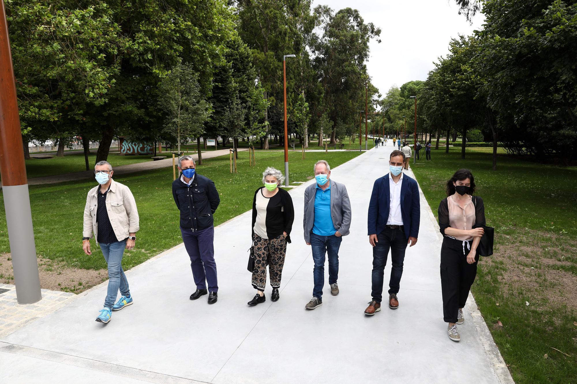 Reapertura de la avenida del Molinón, ya peatonal