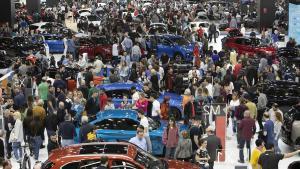 Vista general del Automobile Barcelona 2019. El mayor escaparate del sector en el sur de Europa celebra este año su 42ª edición