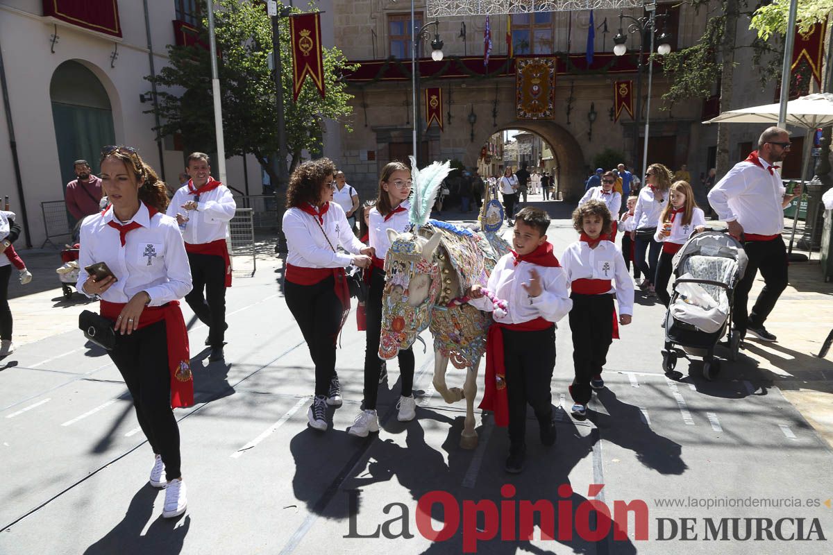 Fiestas de Caravaca: desfile infantil de los Caballos del Vino