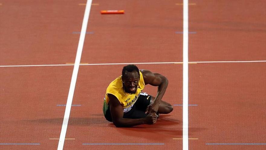 Dramático final para Usain Bolt