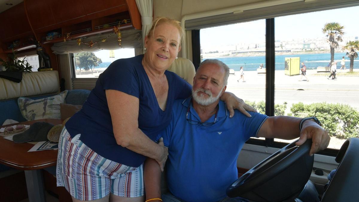 Ángela Núñez y José Fernández autocaravanistas de la Ruta Yakart
