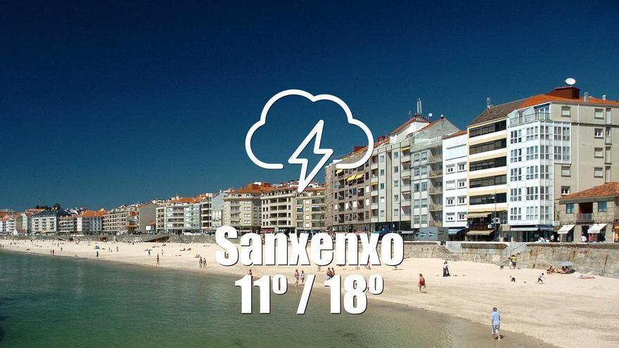 El tiempo en Sanxenxo: previsión meteorológica para hoy, viernes 1 de mayo