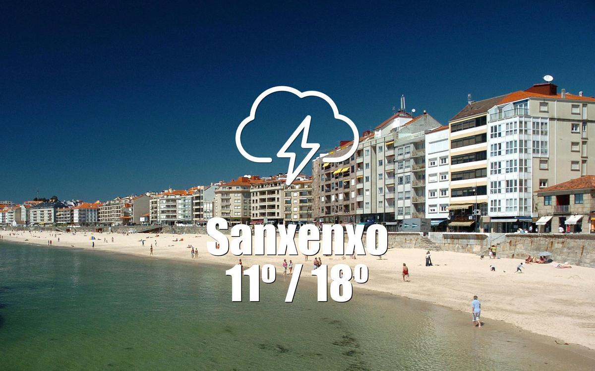 El tiempo en Sanxenxo: previsión meteorológica para hoy, viernes 1 de mayo