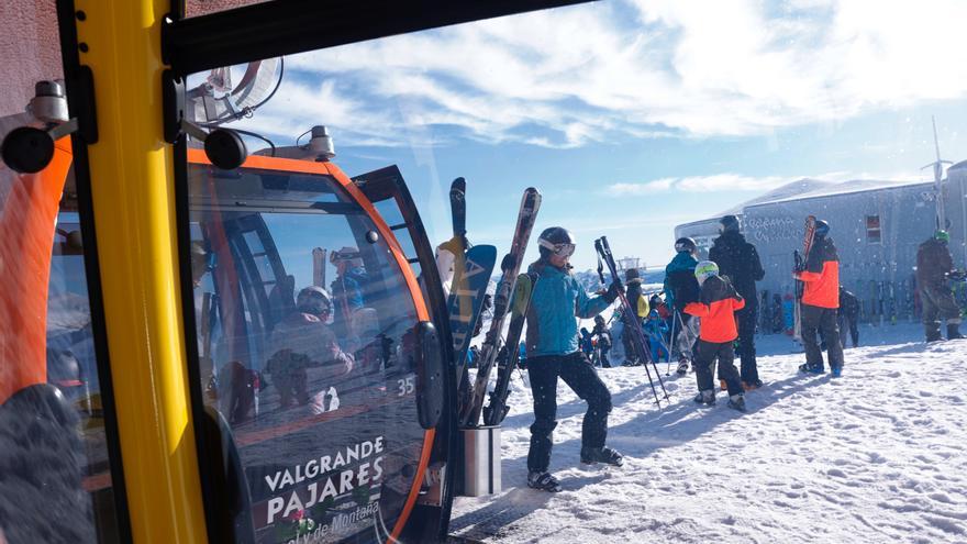 Así es la nueva telecabina, el gran éxito de Valgrande-Pajares en esta temporada de esquí