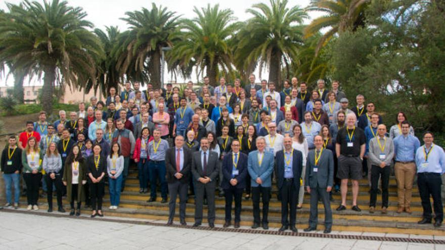 Participantes en el Congreso Internacional EVGA 2019 en el Campus de Tafira de la ULPGC.