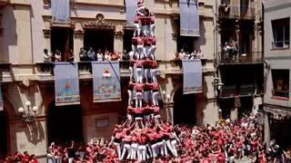 Los Xiquets de Valls destapan la pugna por la 'gamma extra' en la diada de Sant Joan
