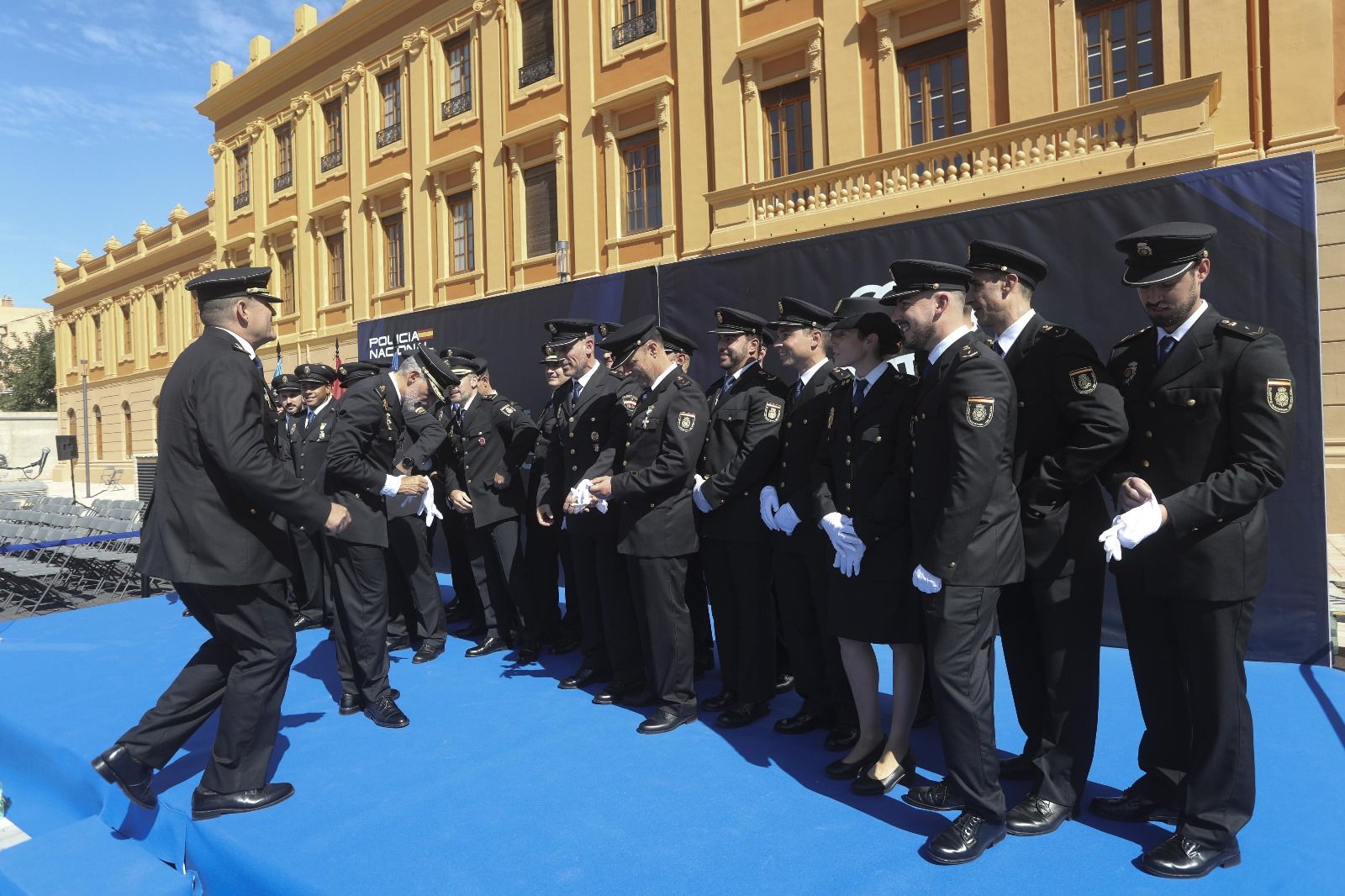 Acto del día de la Policía Nacional en València