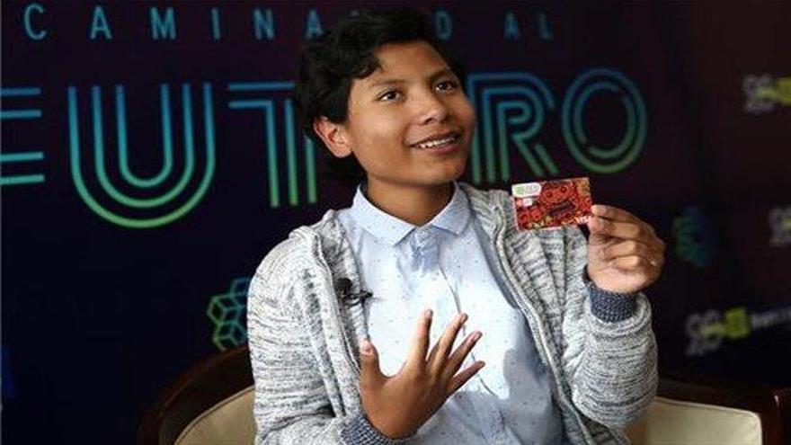 Un niño peruano diseña un modelo de banca infantil totalmente innovador