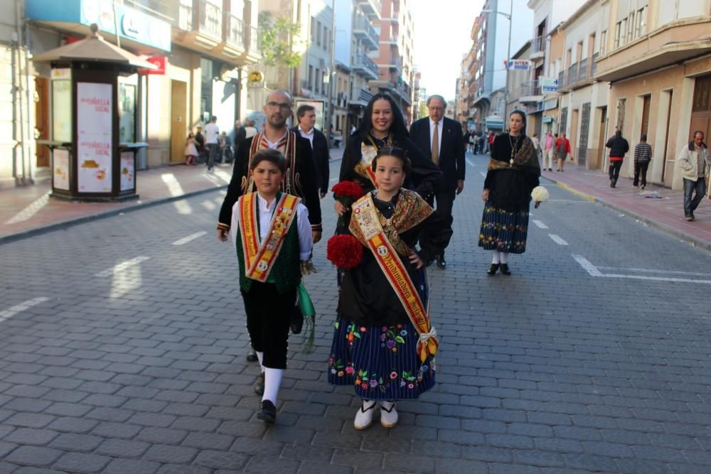 Ofrenda de flores en Jumilla