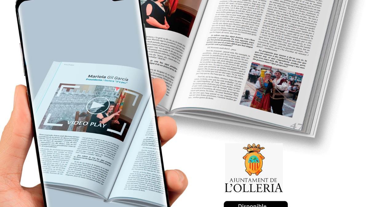 Libro de fiestas de l'Olleria 2023.