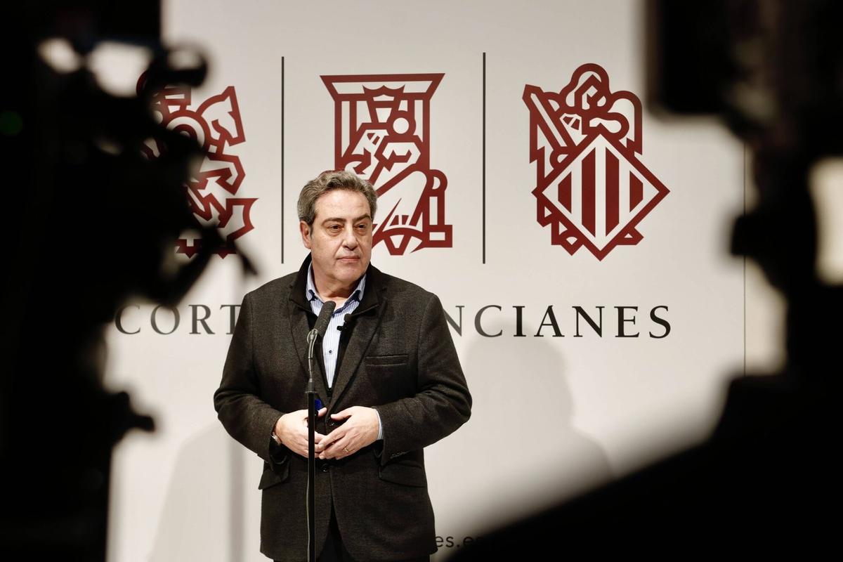 Valencia. Candidato a presidir la Generalitat. Reunión del Grupo Popular en las Corts. Registro de la candidatura de Juanfran Pérez Llorca La reunión empieza a las 10:30h y el registro debe ser después. VLC