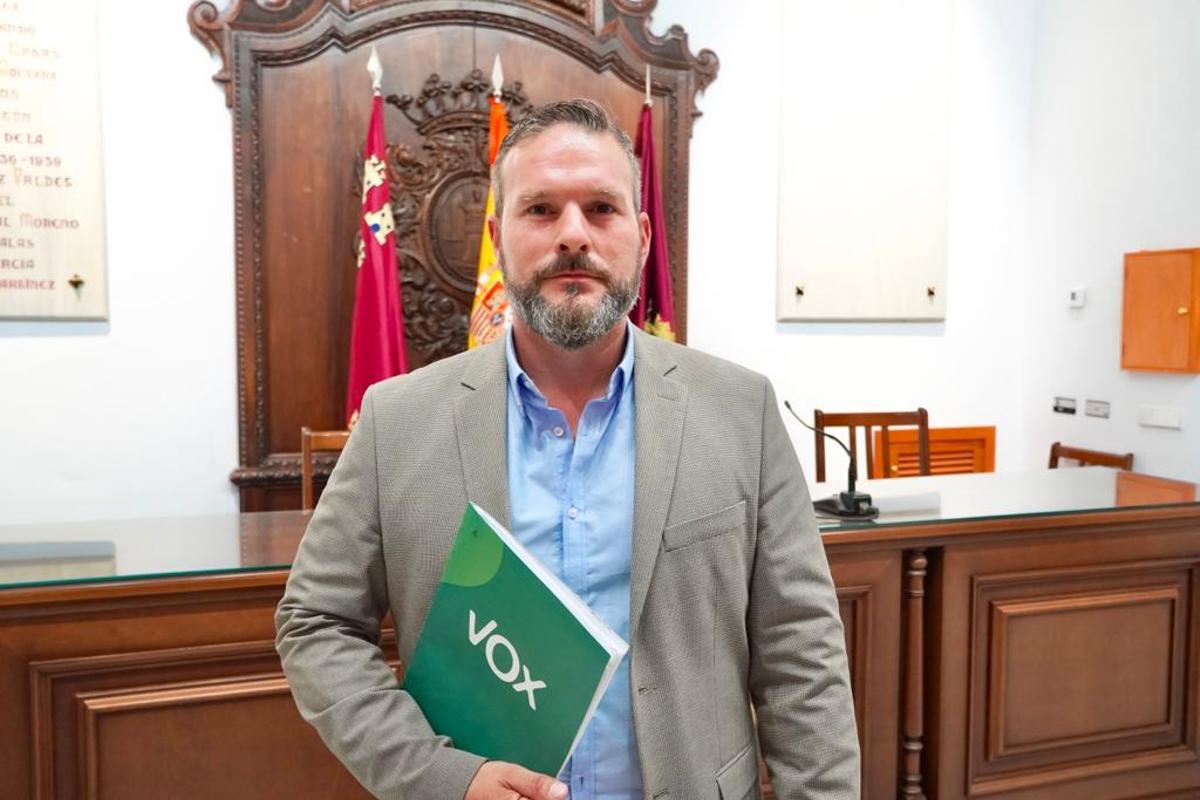 José Martínez, concejal de Vox en Lorca.