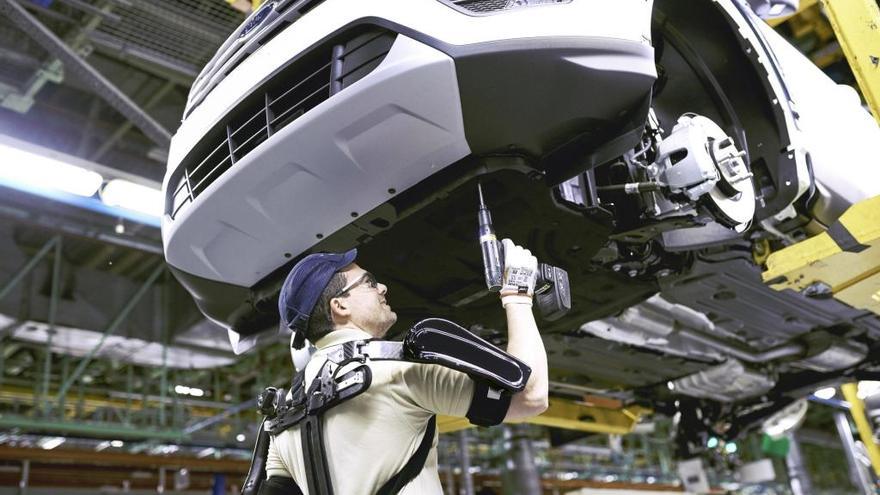 Trabajos en la cadena de Ford Almussafes