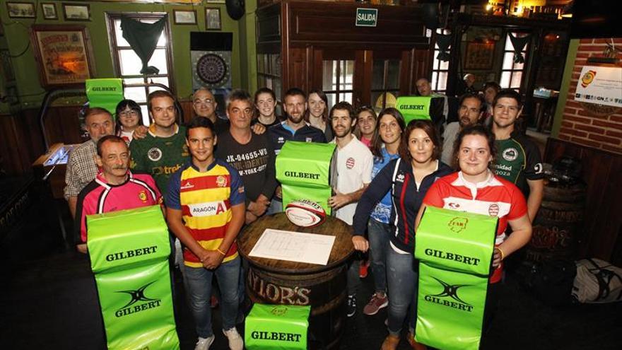 El rugby aragonés llega a un millar de jugadores