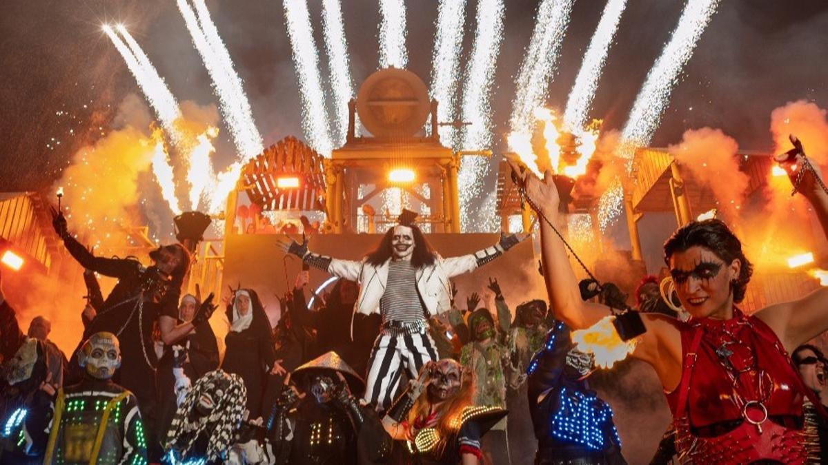 Uno de los shows de este año de Horrorland, el mejor parque de terror de Europa.