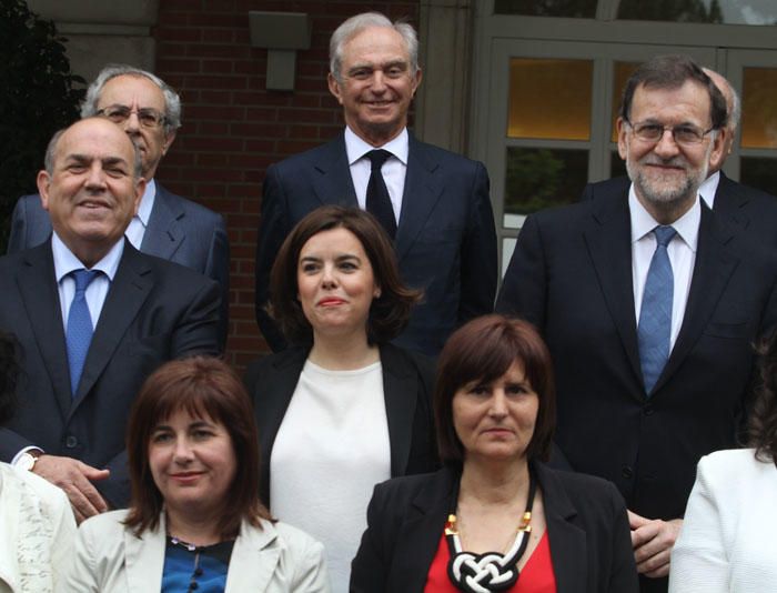 El presidente de Famadesa, Federico Beltrán, entre los galardonados.