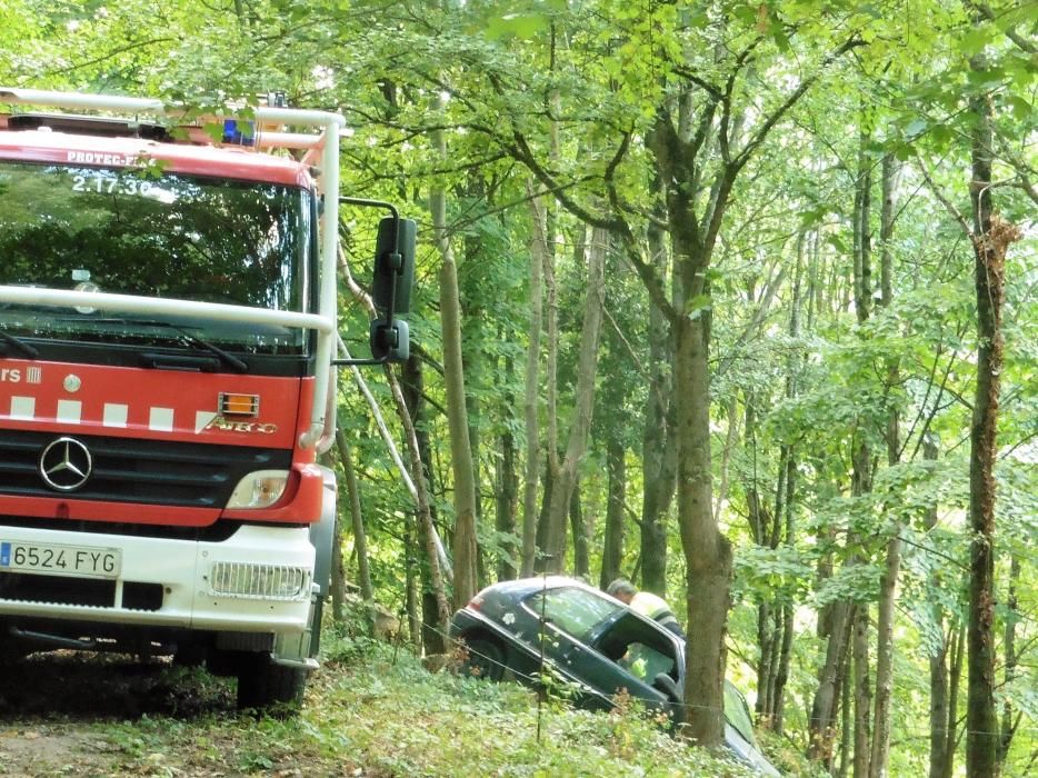 Mor en un accident en una pista forestal