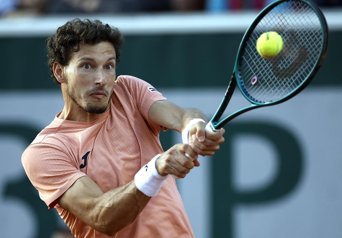 Pablo Carreño durante un torneo de la pasada temporada.