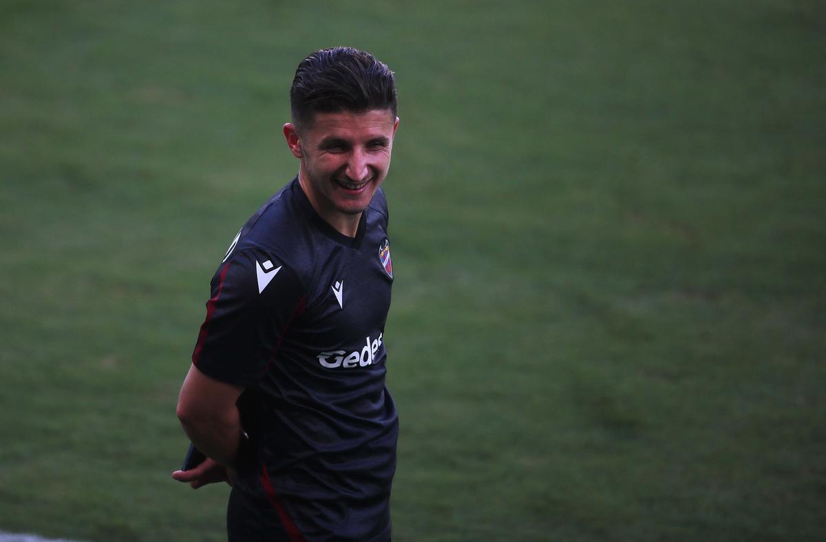Así ha sido el entrenamiento de hoy del Levante UD