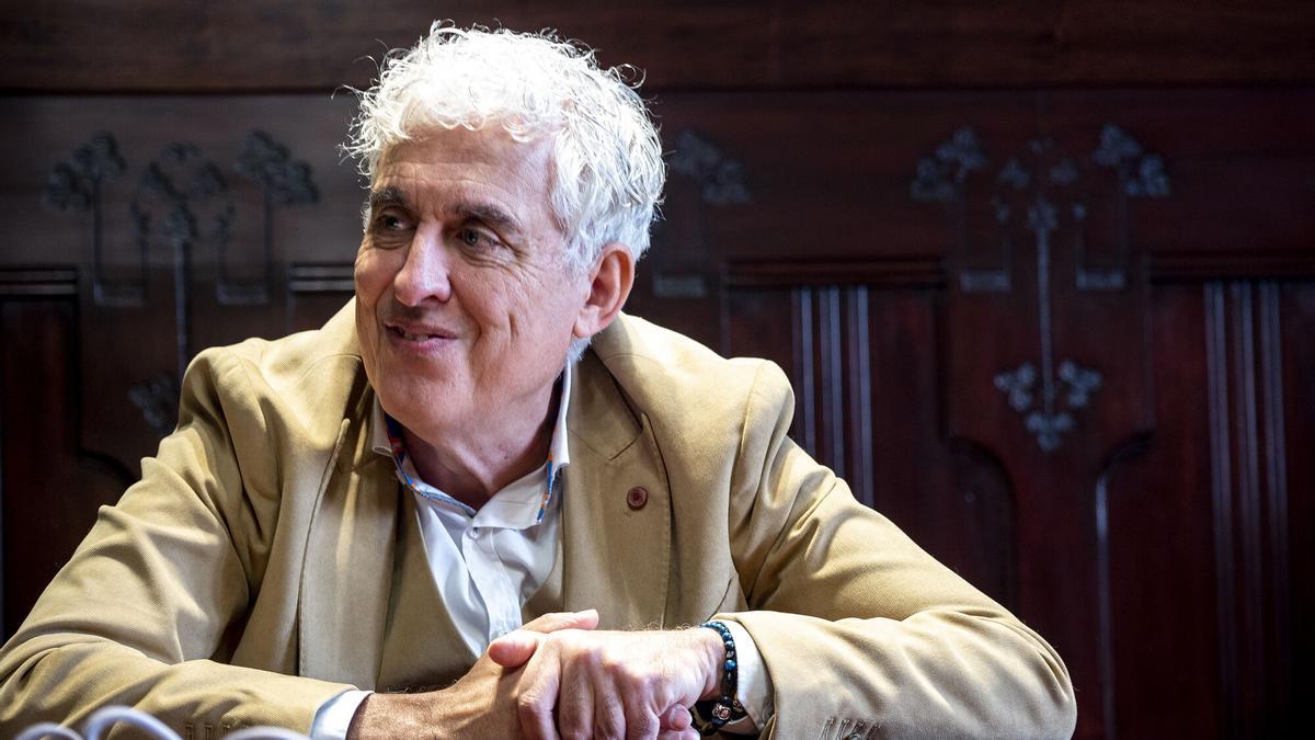 El comisionado de Turismo de Barcelona, José Antonio Donaire, fotografiado durante la entrevista