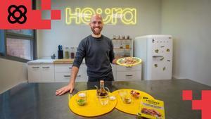 Marc Coloma, cofundador y consejero delegado de Heura, en su nuevo laboratorio en el 22@. / Jordi Otix /