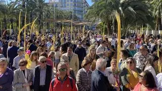 Domingo de Ramos Elche: 70.000 personas alzan sus palmas para acompañar a la Burreta