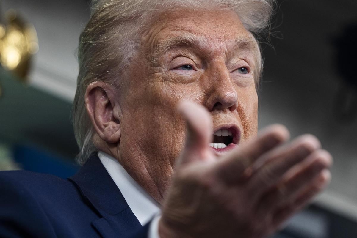 El presidente de EEUU, Donald Trump