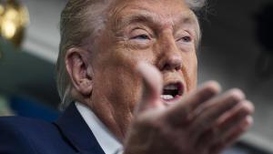 El presidente de EEUU, Donald Trump