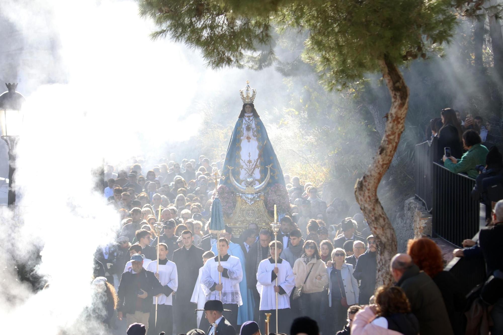 Todas las imágenes de la bajada de la Virgen del Castillo hasta la ciudad de Yecla