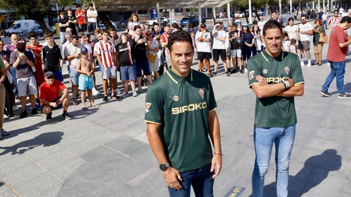 La segunda equipación del Sporting apuesta por el verde y homenajea al Muro de San Lorenzo: "La va a romper; será un éxito"