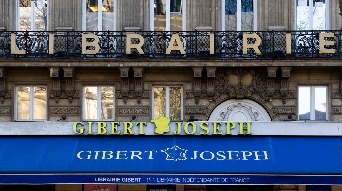 La librería Gibert, en París