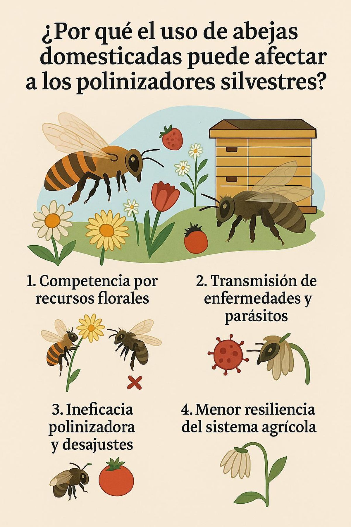 El uso de las abejas
