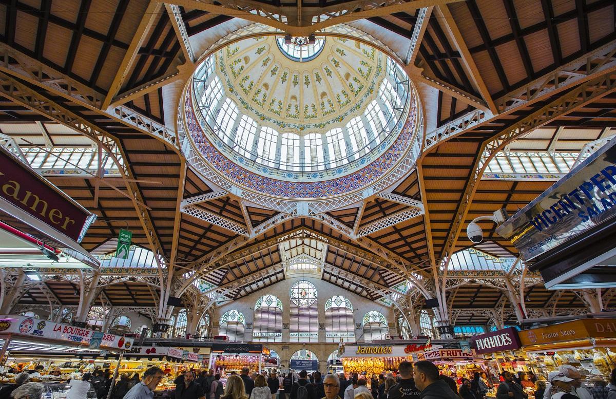 Interior del Mercado Central.