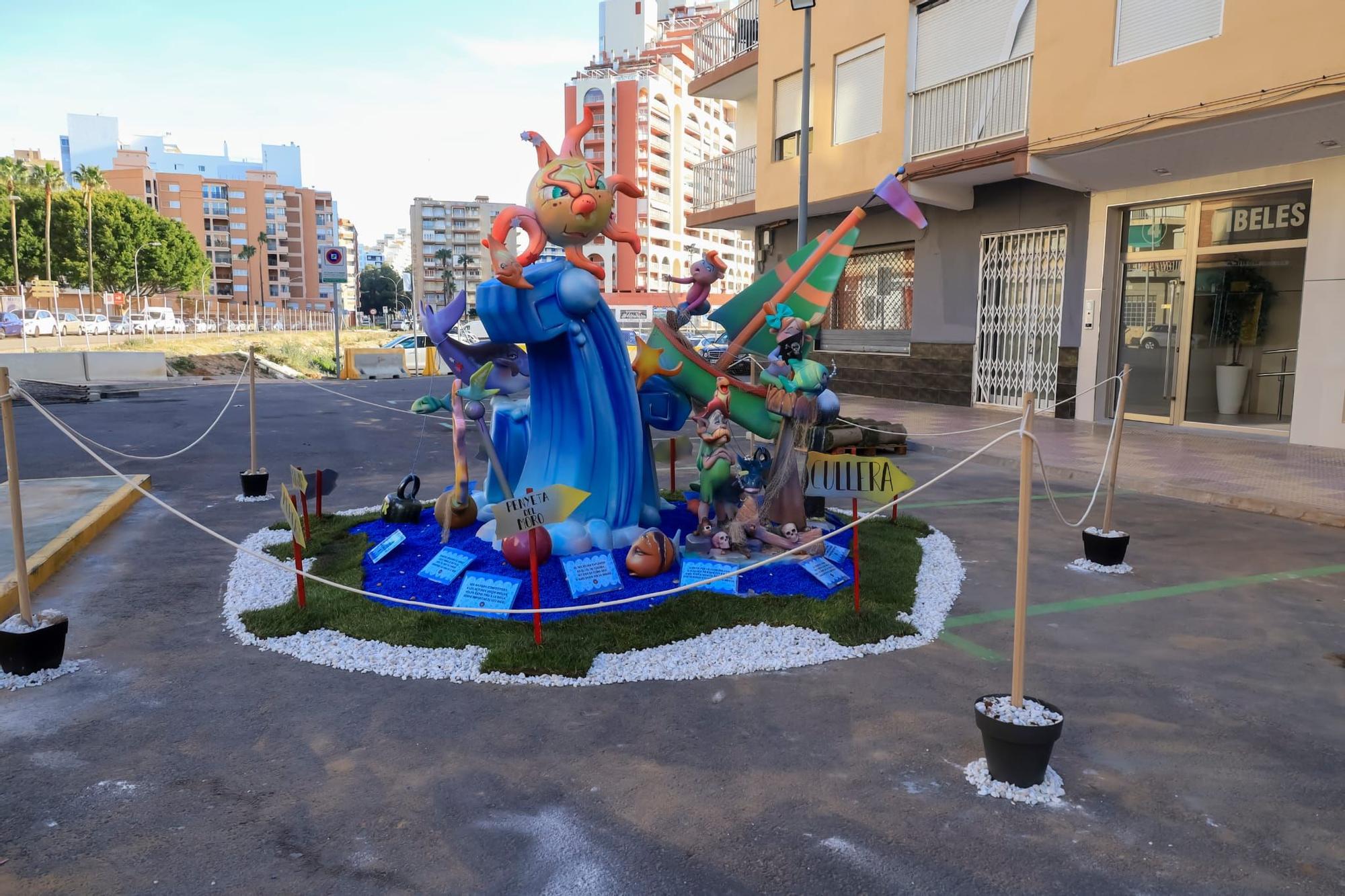 Un paseo por las fallas de Cullera