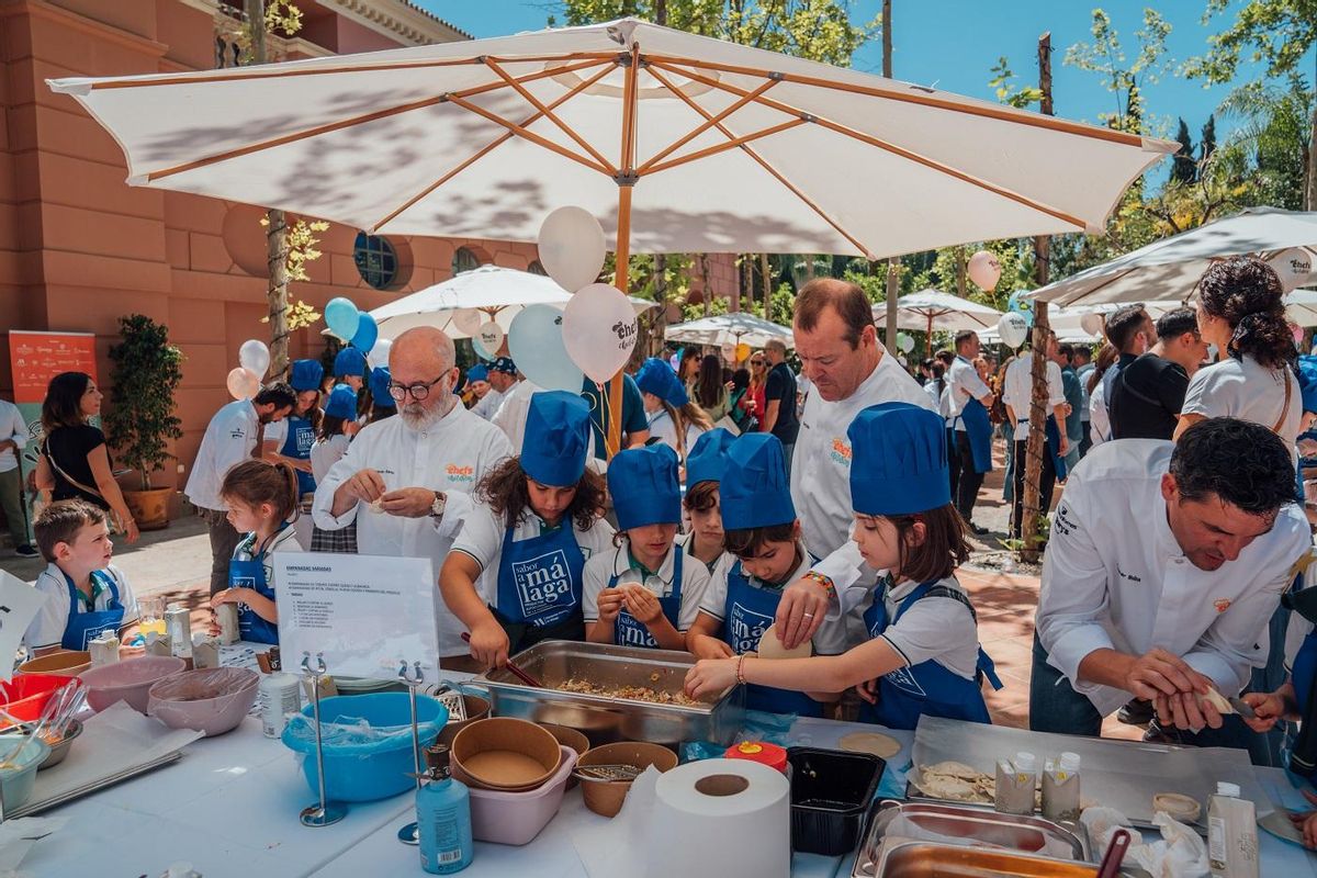 150 niños de la Fundación Pequeño Deseo y los colegios Daidín y Atalaya de Benahavís han participado en el evento.