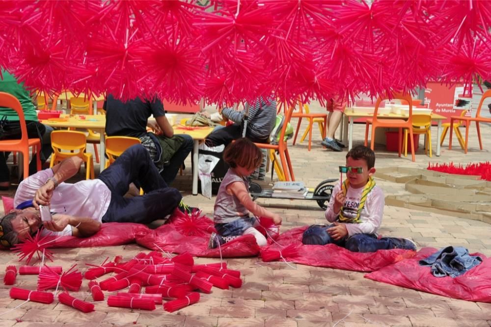 Los niños llenan La Fama de creatividad