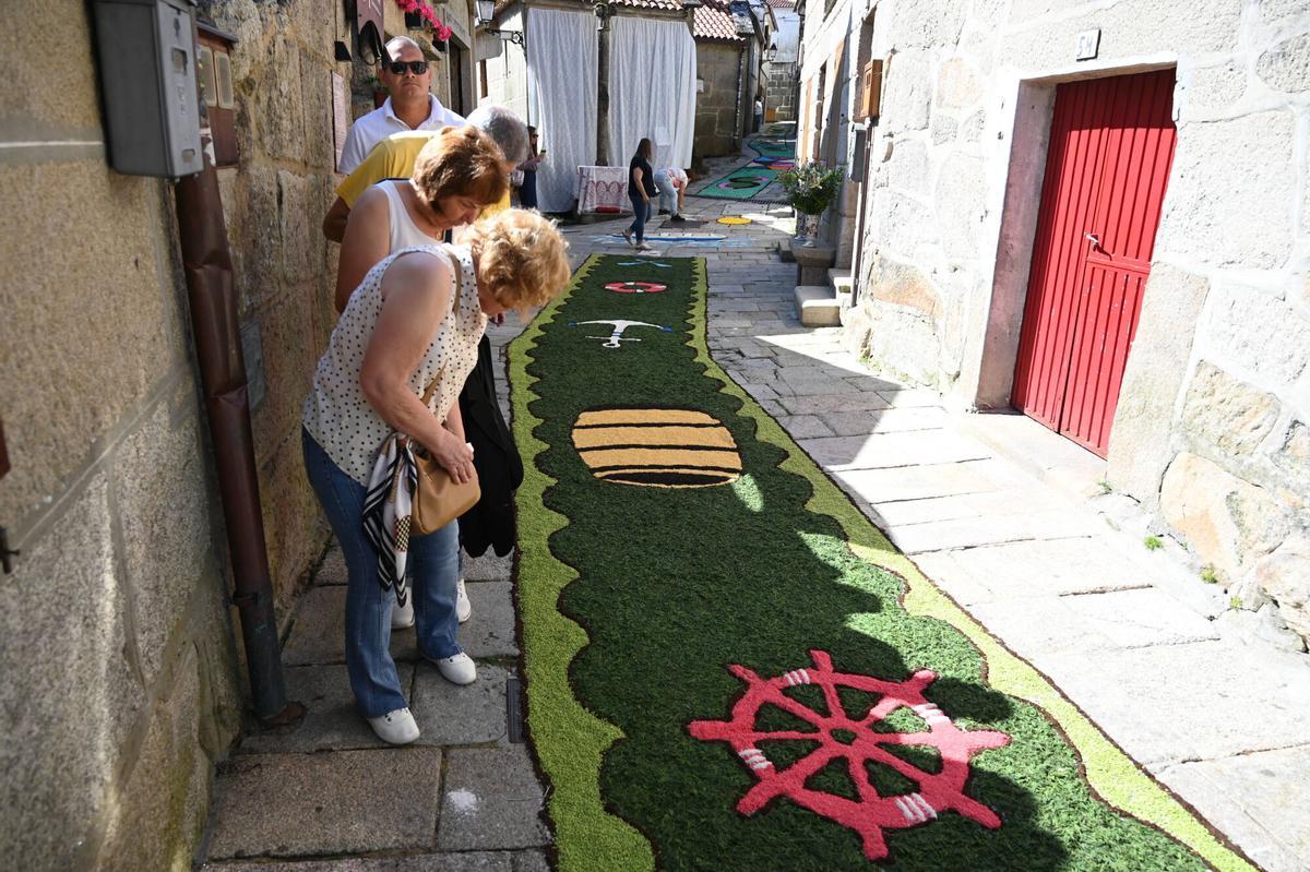 POIO.Alfombras florales del Corpus en Combarro POIO.Alfombras florales del Corpus en Combarro