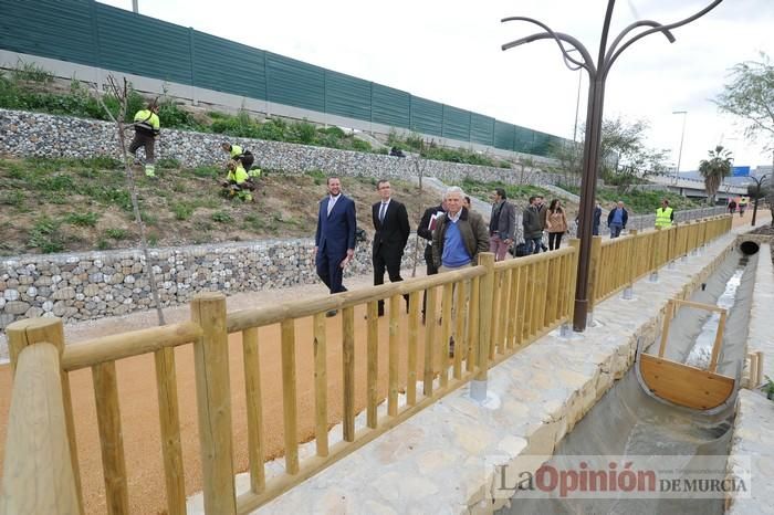 Alameda del Malecón: el entorno urbano del Segura estrena nuevo espacio verde