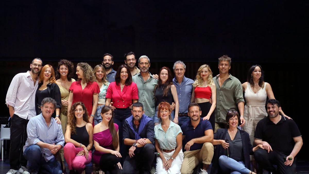 Antonio Banderas presenta el musical 'Company' en el Teatro Soho CaixaBank