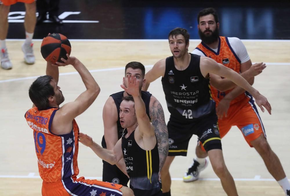 Valencia Basket - Iberostar Tenerife. Liga Endesa