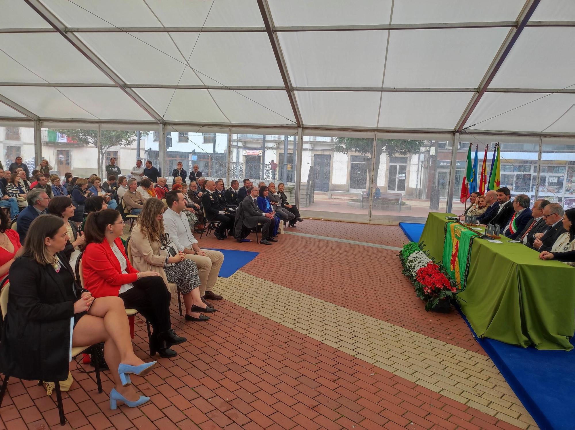 En imágenes: Luarca se viste de gala para hermanarse con la localidad italiana patria de Camillo Golgi